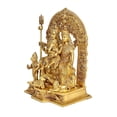 thumbnail image 2 of SAI DECORATIVE Shiv Parivar Brass Pooja Idol/Brass Made Shiv Parivar/Shiv Parvati Ganesh Idol for Good Luck, Success and Prosperity, Height : 12 inch, 2 of 5