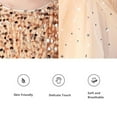 thumbnail image 6 of Girl Sequin Tulle Wedding Party Dress Bridesmaid Birthday Pageant Ball Gown, 6 of 7