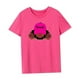 thumbnail image 3 of Camiseta para mujer con cuello redondo, camiseta básica informal, camiseta de manga corta para mochilero S, 3 of 7