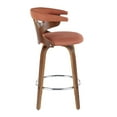 thumbnail image 4 of Gardenia Mid-Century Modern Counter Stool by LumiSource, 4 of 9