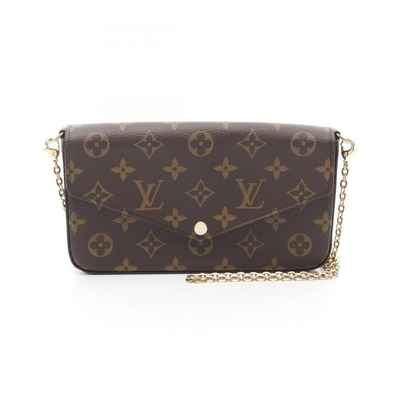 Pre-Owned Louis Vuitton LOUIS VUITTON Pochette Felicie Monogram Fuchsia Shoulder Bag... (Good)