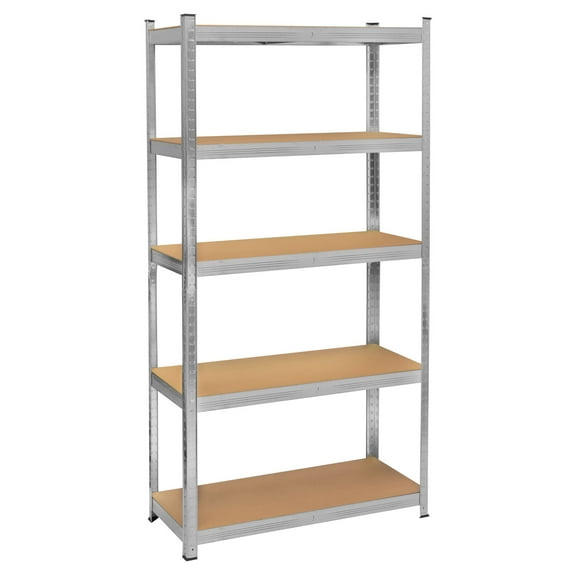 Estante Metálico 5 Niveles Guardex Anaquel Organizador Rack Color Gris