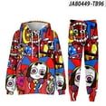 thumbnail image 1 of 3dthe Amazing Digital Circus Digital Circus Hooded Sweatshirt And Leggings Set, 1 of 5