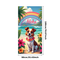 thumbnail image 2 of Floral Design Aloha Banner Hawaiian Theme Pet Party Beach Decoration for Summer Party Outdoor Event Luau Celebration, 2 of 7