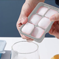 thumbnail image 4 of 3 Pack Mini Ice Cube Trays with Lids, Easy Release Ice, Ice Cube Mold for Whiskey and Cocktails, 4 of 5