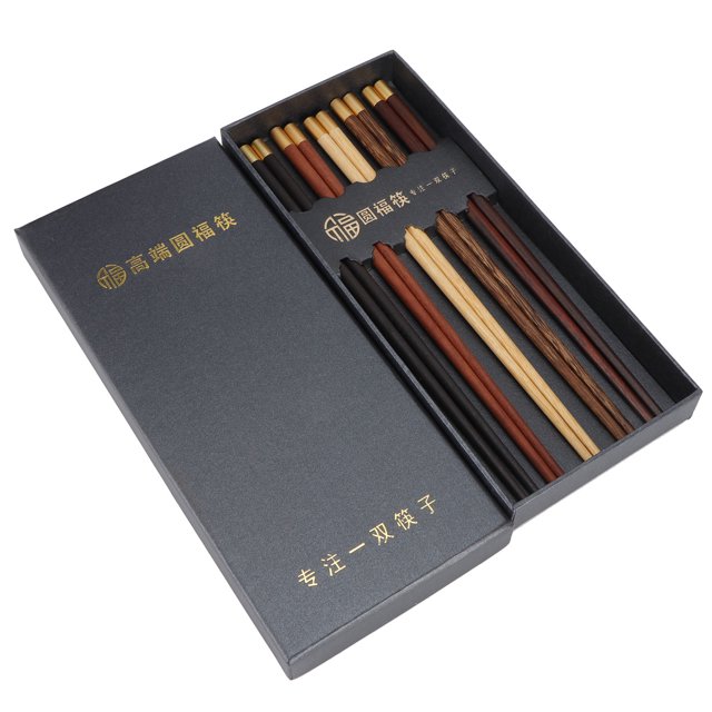 Wood Chopsticks Set, Kitchen Supplies, Simple And Stylish Comfortable Hand Feel Safe Lightweight For Business Partners Friends Customers Family