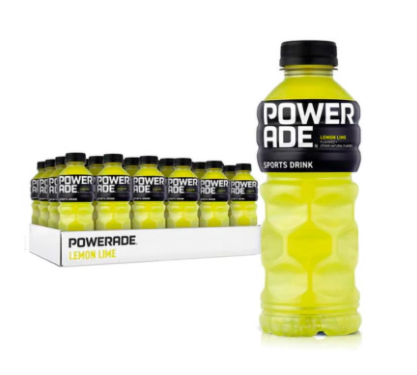 Powerade Lemon Lime Sports Drink 20 oz. 24 Bottles/Pack (049000003697)
