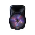 Mr. Dj DJ15BTA 15" 3000W Max Power Speaker with BuiltIn Bluetooth