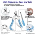 thumbnail image 5 of 10PCS Pet Grooming Kit for Dogs & Cats, Dog Brush | Dog Washing Gloves | Dog Bath Brush | Dog Paw Cleaner | Pet Nail Clipper & File | 2X Toothbrush | Scrubber with Handle for Bath & Massage, 5 of 9