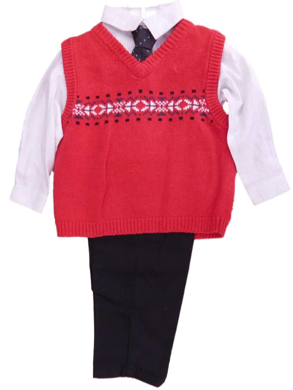 baby boy sweater vest outfits