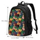 thumbnail image 5 of Easygdp Colored Guitars Mochila para Laptop de Viaje con Puerto USB, Mochila para Laptop con Puerto de Carga USB para Mujeres y Hombres, 5 of 7