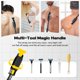 thumbnail image 3 of Mango extensible XUNE para afeitadora de seguridad, longitud ajustable, color negro, 3 of 7