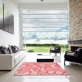 thumbnail image 7 of Ahgly Company Machine Washable Indoor Rectangle Transitional Pastel Pink Area Rugs, 6' x 9', 7 of 7