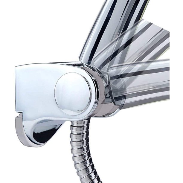 Soporte de ducha Soporte de pared para teleducha, cromado, ángulo de inclinación regulable 25 mm