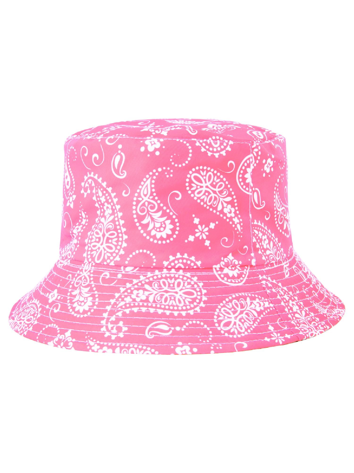 Supreme Bandana Bucket Hat Pink –