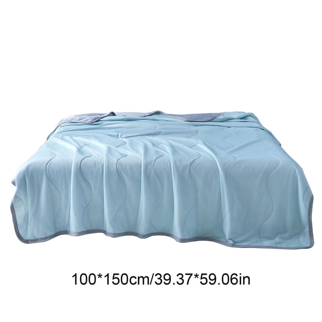 Ohufall Couette Rafraîchissante Literie d'Été Courtepointe de Lit Couette Légère Couette Fine Couette Ultra Douce Couette pour Climatisation 39.37x59 Rentrée Scolaire