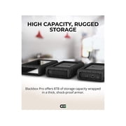 Glyph BBPR8000 Blackbox Pro 8TB Rugged USB-C 7200RPM External Desktop Hard Drive