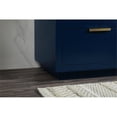 thumbnail image 5 of 24 inch single bathroom vanity in blue, 5 of 8