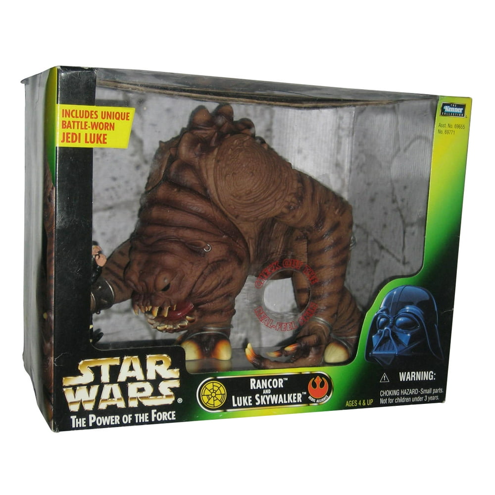 star wars the power of the force rancor and luke skywalker