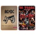 thumbnail image 1 of Chapa ACDC Metal Retro Pintura Hierro Rectangular Del 30x40cm 2 Uds., 1 of 9