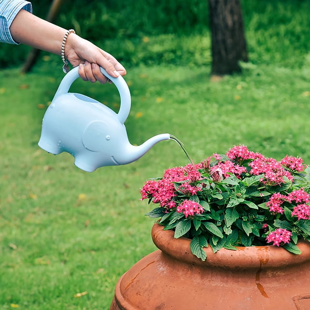 Plastic Gardening Tools Household Watering Pot Portable Watering Pot 1.7 Liters