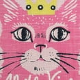 thumbnail image 6 of Orinice Cute Cat Round Table Cover Stain Resistant Washable Indoor Outdoor Tablecloth Kitchen Dining Wedding Parties Picnic Camping 100% Polyester Mother's Day 46-50, 6 of 8