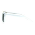 thumbnail image 3 of Kids Child Size Color Mirror Plastic Retro Metal Bridge Horned Sunglasses White Mirror, 3 of 4