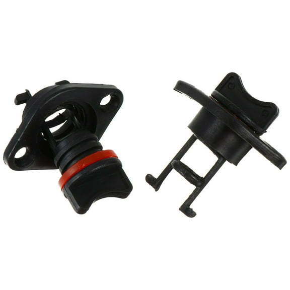 MLINS 2Pcs Durable Boat Transom Drain Plug Universal Hull Drain Stopper Boat Supplies