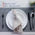 thumbnail image 7 of LaGlint 7.5 inch Salad Appetizer Plate Set of 6, Lightweight Opal Glass Round White Plates for Dessert Kitchen, Dishwasher and Microwave Safe, 7 of 7