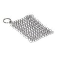 thumbnail image 4 of Lishi Silver Cast Iron Cleaner Scrubber with Stainless Steel Scraper - Ultimate Kitchen Cleaning Tool for Cookware, 4 of 20