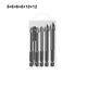 thumbnail image 4 of Scienceny Kit de brocas Punta de lanza de carburo Perforadora de vidrio Ladrillo universal Accesorios para el hogar de larga duración Accesorios para bloques patrón 【5+6+6+8+10+12】, 4 of 6