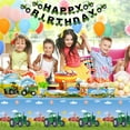 thumbnail image 4 of Tractor Birthday Party Supplies, 130pcs Tractor Birthday Decorations Tableware Pack - Tractor Plates and Napkins Cups Tablecloth Banner etc, 4 of 8