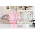 thumbnail image 1 of Mini Ventidor USB Portátil Silenciosa pa Escritorios de Oficina Ventidor de Refrigeración Fresco en Verano Rosado Baoblaze Mini ventilador portátil, 1 of 8