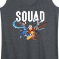 thumbnail image 3 of Avatar: The Last Airbender - Trio Squad - Women's Racerback Tank Top, 3 of 7