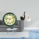 thumbnail image 2 of Reloj de pared,Reloj de pared decorativo con pájaros cantores,Reloj de pared de 10 pulgadas con sonido de pájaros musicales,estatua de cisne,Estatuas y figuras de cisnes de cerámica modernas, 2 of 8