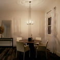 thumbnail image 3 of 43997CH Kichler Lighting Crosby - 3 light Convertible Chandelier - with Contemporary inspirations - 13.75 inches tall by 18 inches wide-Chrome Finish, 3 of 5