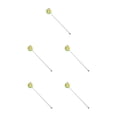 thumbnail image 1 of Bewildely Agitador de copa de vino Swizzle Mixing Stick Beber Stirring Rod Mixer Mango largo Muddler Bar Tool para Party Durian Type2 NO2, 1 of 6