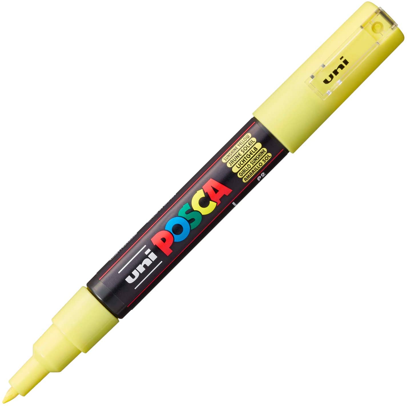 MONTANA: 2mm Fine Nib Acrylic Paint Marker (Fluorescent Flash Yellow ) –  Doodlebugs