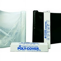 Warp Brothers PC10C 10 x 100 ft. 3M Clear Sheeting Poly
