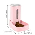 thumbnail image 2 of Automatic Cat Dog Feeder And Water Dispenser Set Indoor Pet Feeding System Non Automatic Pet Feeder And Water Bowl For Dogs And Cats Large Capacity Auto Automatic Water Feeder for Dogs Cats Things, 2 of 5