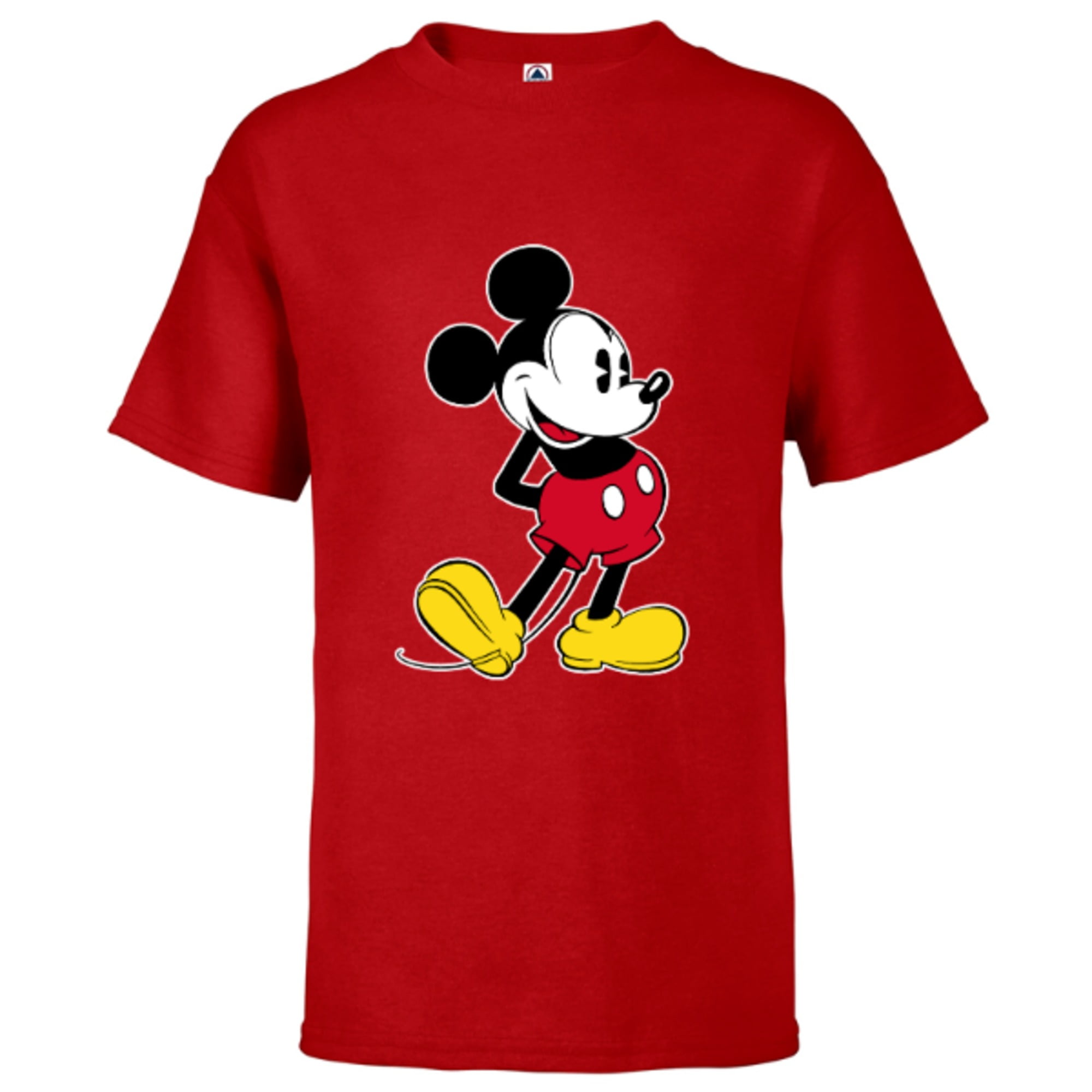 Disney Mickey Mouse Classic Pose Short Sleeve T Shirt For Kids Customized Black Walmart Com