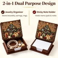 thumbnail image 4 of 2-in-1 Christmas Tree Diamond Painting Box – DIY Gem Art Jewelry Organizer & Sticky Note Holder Christmas Gift, 4 of 5
