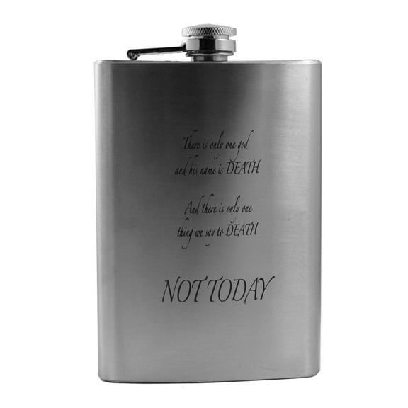 8oz There Is Only One God Flask L1