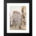 thumbnail image 2 of Richard Moser 14x18 Black Modern Framed Museum Art Print Titled - Vienna Cloth Business Albert Hardt Freisingergasse (1923), 2 of 5