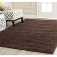 thumbnail image 2 of Safavieh Milan Shag Tapis Rond 7 Pieds Tissé à la Machine en Brun, 2 of 3