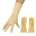 thumbnail image 4 of Guantes de seguridad ANGGREK de látex de uso simple Resistentes al aceite color amarillo Tamaño S M L, 4 of 8