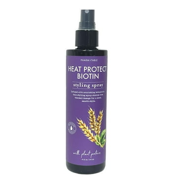Heat Protect Biotin Styling Spray with Plant Proteins 8 oz