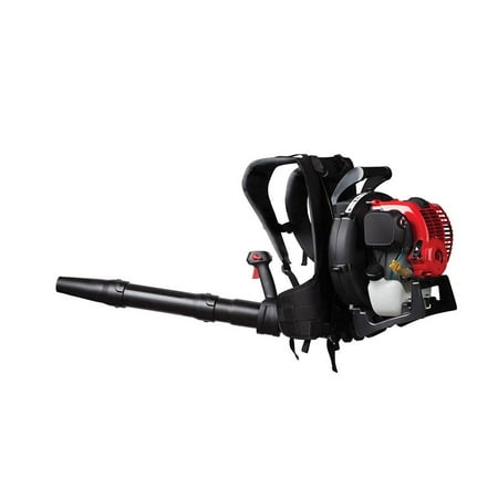 TROY BILT TB4BP 150 MPH at 500 CFM 32cc Gas Powered Backpack Leaf Blower, SpringAssist