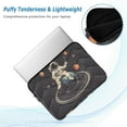 thumbnail image 2 of FORMRS 13-13.3 inch Laptop Sleeve Case Soft Carrying Quilted Computer Bag Cover, Black Astronaut Space, 2 of 7