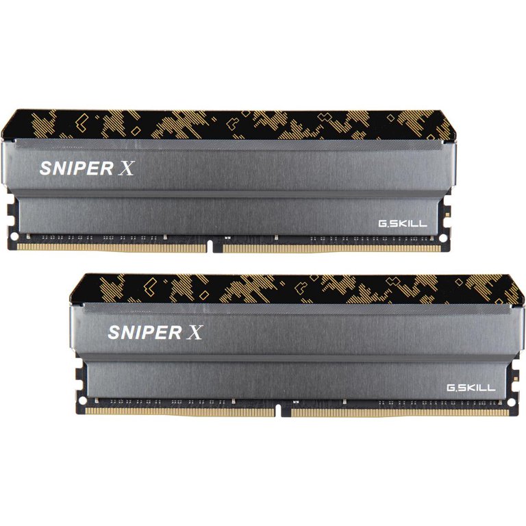 G.SKILL Sniper X Series 32GB (2 x 16GB) DDR4 3200 (PC4 25600) Desktop  Memory Mod